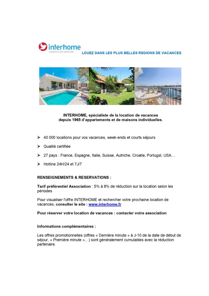 affiche Interhome